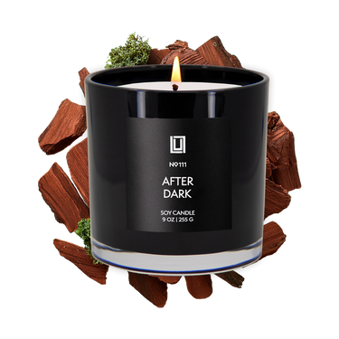After Dark (Teak & Mahogany) | Luxury Scented Candle | 9 Oz. Jar