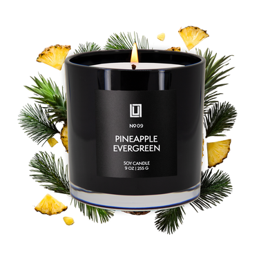 Pineapple Evergreen | Luxury Scented Candle | 9 Oz. Jar