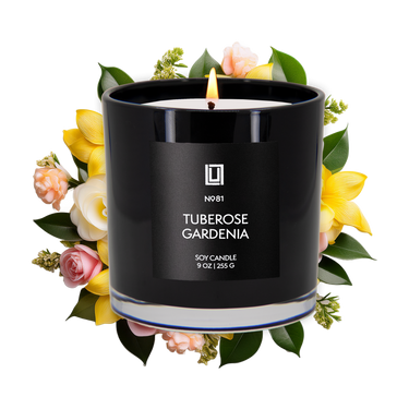 Tuberose & Gardenia | Luxury Scented Candle | 9 Oz. Jar
