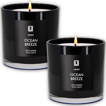 Ocean Breeze | Luxury Scented Candle | 2Pack - 9 Oz. Jar