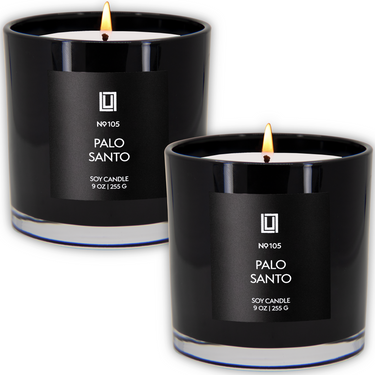 Palo Santo | Luxury Scented Candle | 2Pack - 9 Oz. Jar