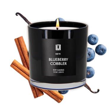 Blueberry Cobbler | Luxury Scented Candle |  9 Oz. Jar
