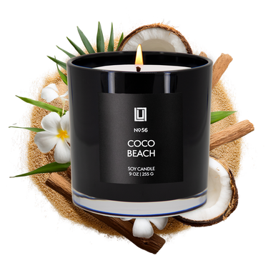 Coco Beach | Luxury Scented Candle | 9 Oz. Jar