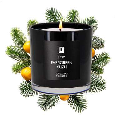 Evergreen Yuzu | Luxury Scented Candle | 9 Oz. Jar