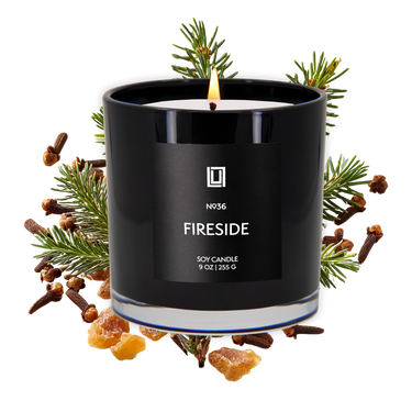 Fireside | Luxury Scented Candle | 9 Oz. Jar
