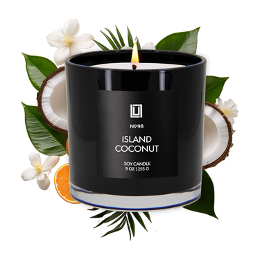 Island Coconut | Luxury Scented Candle | 9 Oz. Jar