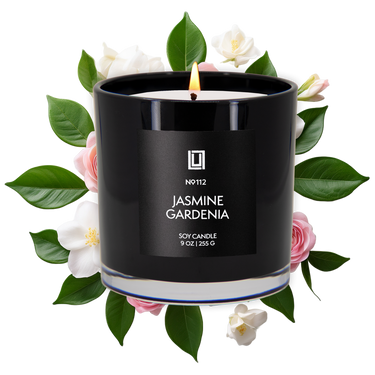 Jasmine & Gardenia | Luxury Scented Candle | 9 Oz. Jar