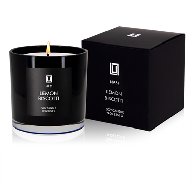 Lemon Biscotti | Luxury Scented Candle | 9 Oz. Jar