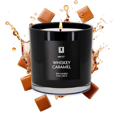 Whiskey Caramel | Luxury Scented Candle | 9 Oz. Jar