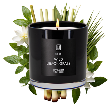 Wild Lemongrass | Luxury Scented Candle | 9 Oz. Jar