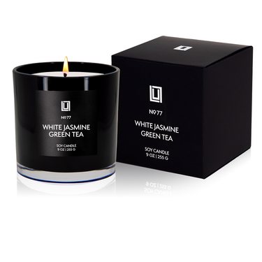 White Jasmine & Green Tea | Luxury Scented Candle | 9 Oz. Jar