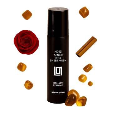 Queen Bee (Amber Rose & Sheer Musk) | Roll On Perfume | Vegan | 10 ML Travel Size