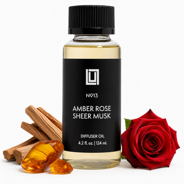 Amber, Rose & Sheer Musk | Scenting Machine Oil Refill | 4 FL Oz.
