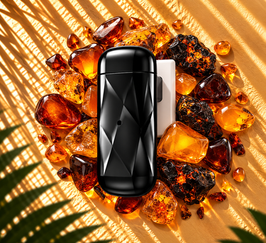 Lulu Candles Plug-In Scent Diffuser Machine - Black Amber | Up to 500 Sq. Ft.