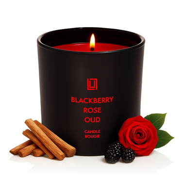 Blackberry, Rose & Oud | 9 Oz. with Gift Box | Bloom Collection