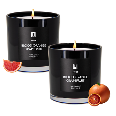 Blood Orange & Grapefruit | Luxury Scented Candle | 2Pack - 9 Oz. Jar
