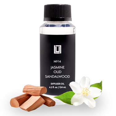 Jasmine, Oud & Sandalwood | Scenting Machine Oil Refill | 4 FL Oz.