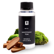 After Dark (Teak & Mahogany) | Scenting Machine Oil Refill | 4 FL Oz.