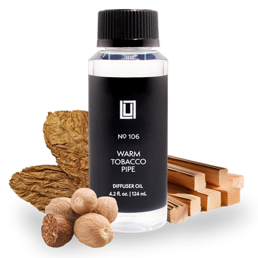 Warm Tobacco Pipe | Scenting Machine Oil Refill | 4 FL Oz.