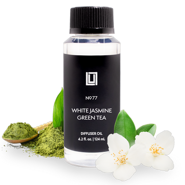 White Jasmine & Green Tea | Scenting Machine Oil Refill | 4 FL Oz.