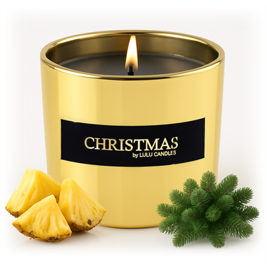 Christmas - Pineapple Evergreen |  Holiday Christmas Gift | 11 Oz. Jar with Gift Box