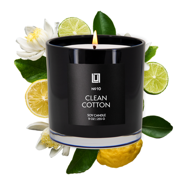 Clean Cotton | Luxury Scented Candle | 9 Oz. Jar