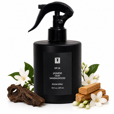 Jasmine, Oud & Sandalwood | Luxury Room Spray | 16 FL Oz.