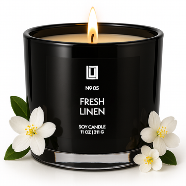 Fresh Linen | Luxury Scented Candle | 11 Oz. Jar