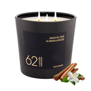 Jasmine, Oud & Sandalwood |  62 Oz. Jar