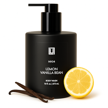 Lemon & Vanilla Bean | Revitalizing Body Wash | 16 Oz.