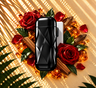 Lulu Candles Plug-In Scent Diffuser Machine - Amber, Rose & Sheer Musk | Up to 500 Sq. Ft.
