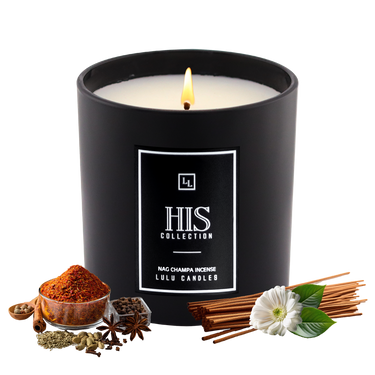 Nag Champa - Indian Incense | His Collection |  9 Oz. Jar