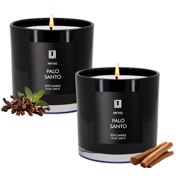 Palo Santo | Luxury Scented Candle | 2Pack - 9 Oz. Jar