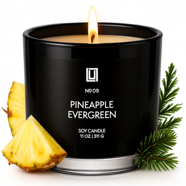Pineapple Evergreen | Luxury Scented Candle | 11 Oz. Jar