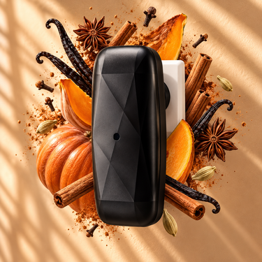 Lulu Candles Plug-In Scent Diffuser Machine - Spiced Pumpkin | Up to 500 Sq. Ft.