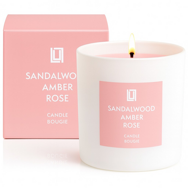 Sandalwood, Amber & Rose | 9 Oz. with Gift Box | Bloom Collection