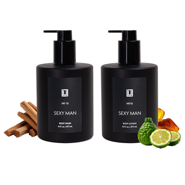 Sexy Man | Revitalizing Body Wash & Nourishing Body Lotion | 16 Oz.