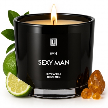 Sexy Man | Luxury Scented Candle | 11 Oz. Jar