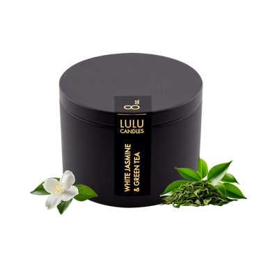 White Jasmine & Green Tea | 8 Oz. Tin